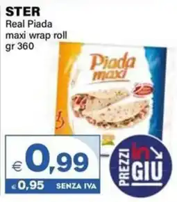 Boningros Cash and Carry Ster Real Piada maxi wrap roll offerta