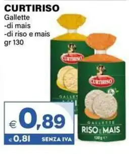 Boningros Cash and Carry Curtiriso Gallette di Mais/di Riso e Mais offerta