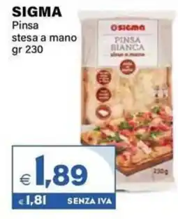 Boningros Cash and Carry Sigma Pinsa stesa a mano offerta