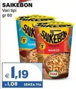 Boningros Cash and Carry Saikebon offerta