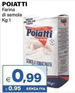 Boningros Cash and Carry Poiatti Farina di semola offerta