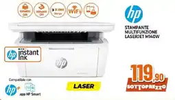 Ipercoop Stampante multifunzione LaserJet M140W offerta