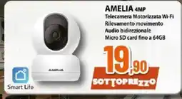 Ipercoop Telecamera Motorizzata Wi-Fi Amelia offerta