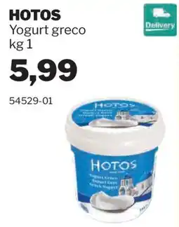 GrosMarket Yogurt greco Hotos offerta