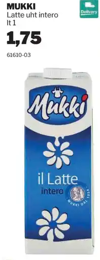 GrosMarket Mukki Latte uht intero offerta