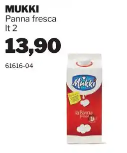 GrosMarket Mukki Panna fresca offerta