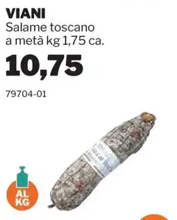 GrosMarket Salame toscano VIANI offerta