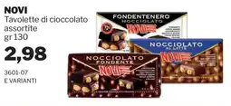 GrosMarket Tavolette di cioccolato assortite Novi offerta
