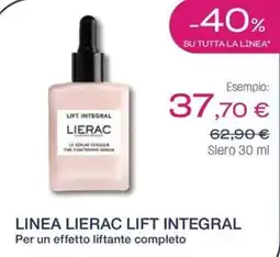 BENU Farma Siero Lierac Lift Integral offerta