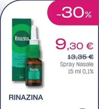 Spray Nasale Rinazina