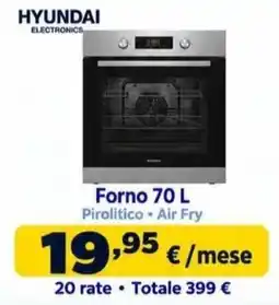 Sinergy Hyundai Forno 70 L offerta