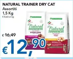 Migross Supermercati e Market Natural Trainer dry cat offerta