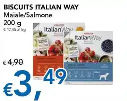 Migross Supermercati e Market Biscuits Italian Way Maiale/Salmone offerta
