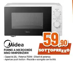 Ipercoop Midea forno a microonde offerta