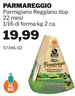 GrosMarket Parmareggio Parmigiano Reggiano offerta