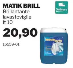 GrosMarket Matik brill brillantante lavastoviglie offerta