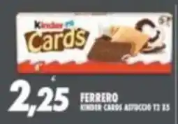 Compri Meglio Kinder Cards offerta