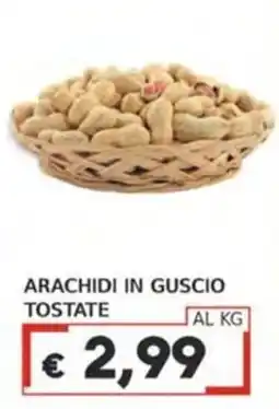 Italy Cash Arachidi in guscio tostate offerta