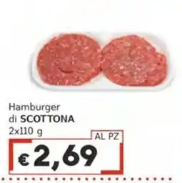 Italy Cash Hamburger di SCOTTONA offerta