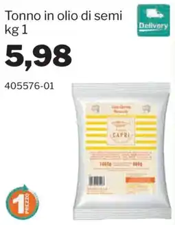 GrosMarket Tonno in olio di semi offerta