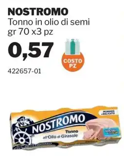 GrosMarket Nostromo Tonno all'Olio di Girasole offerta