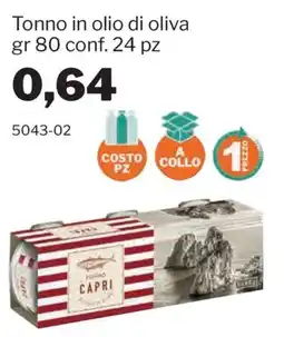 GrosMarket Tonno Capri offerta