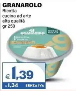 Boningros Cash and Carry Granarolo Ricotta cucina ad arte alta qualità offerta