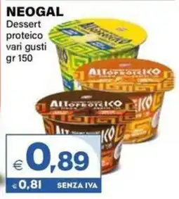 Boningros Cash and Carry Neogal Dessert proteico offerta