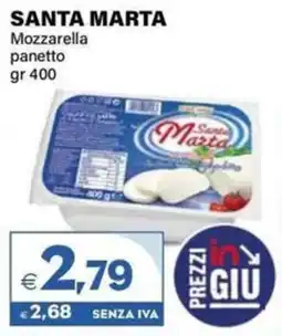 Boningros Cash and Carry Santa Marta Mozzarella panetto offerta