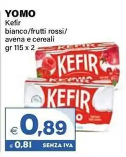 Boningros Cash and Carry Yomo Kefir bianco/frutti rossi/avena e cereali offerta