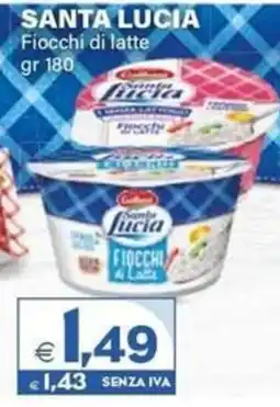 Boningros Cash and Carry Santa Lucia Fiocchi di latte offerta