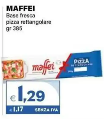 Maffei Base fresca pizza rettangolare