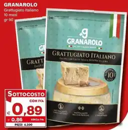 Boningros Cash and Carry Granarolo Grattugiato Italiano offerta