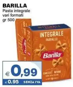 Boningros Cash and Carry Barilla Pasta integrale offerta