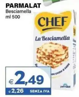 Boningros Cash and Carry Parmalat Chef La Besciamella offerta