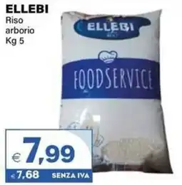 Boningros Cash and Carry Ellebi Riso arborio offerta
