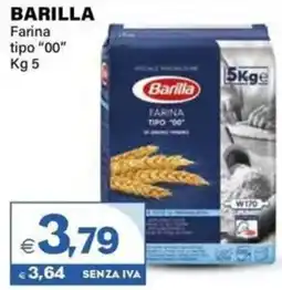 Boningros Cash and Carry Barilla Farina tipo "00" offerta