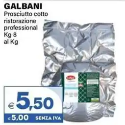 Boningros Cash and Carry Galbani Prosciutto cotto ristorazione professional offerta