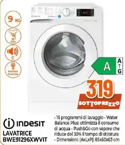 Ipercoop Indesit lavatrice offerta