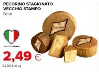 Tigre Pecorino stagionato vecchio stampo offerta