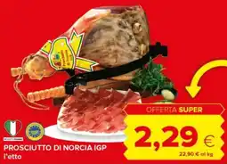 Tigre Prosciutto di Norcia IGP offerta