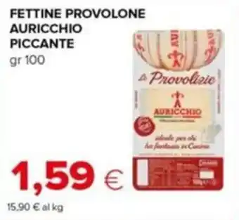 Fettine provolone Auricchio piccante
