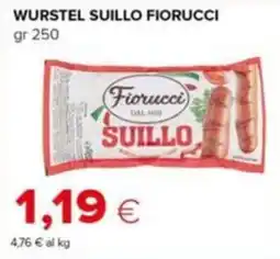 Tigre Wurstel Suillo Fiorucci offerta