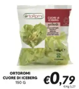 Supermercati Visotto OrtoRomi Cuore di iceberg offerta