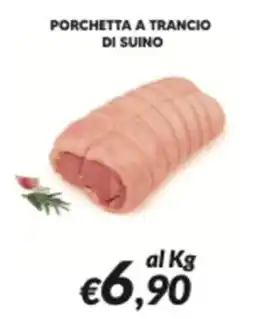 Supermercati Visotto Porchetta a trancio di suino offerta