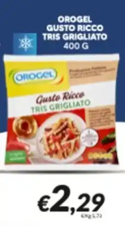 Supermercati Visotto Orogel gusto ricco tris grigliato offerta