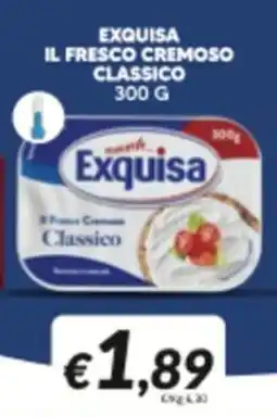 Supermercati Visotto Exquisa il fresco cremoso classico offerta