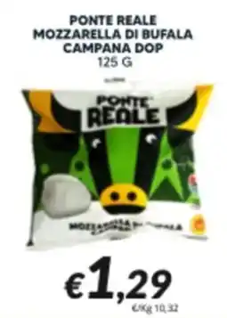 Supermercati Visotto Ponte Reale Mozzarella di Bufala Campana DOP offerta