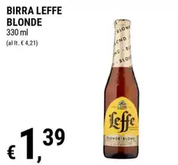 Tre Valli Supermercato Birra Leffe Blonde offerta
