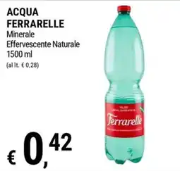 Tre Valli Supermercato Acqua Ferrarelle offerta